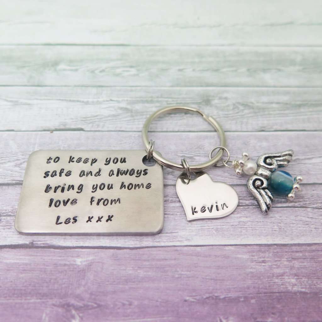 Guardian Angel Keyring