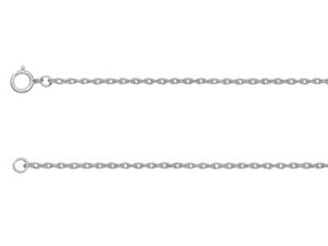 Sterling Silver 45cm (18") Rope Chain