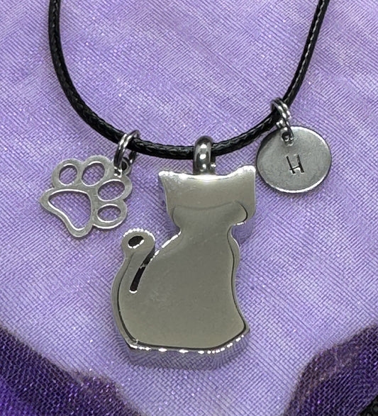 Custom Ashes Jewellery - Pet Remembrance Gift - Personalised Cremation Necklace