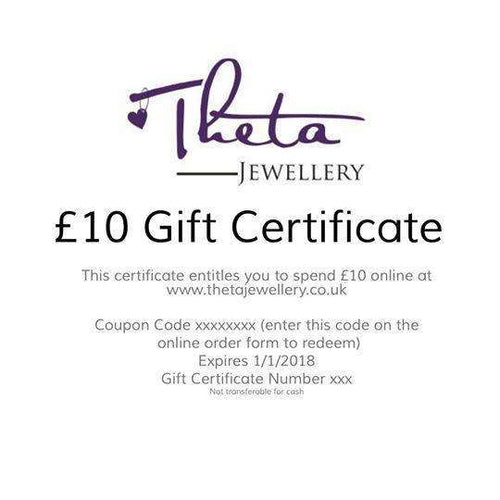 £10 Theta Jewellery Gift Voucher