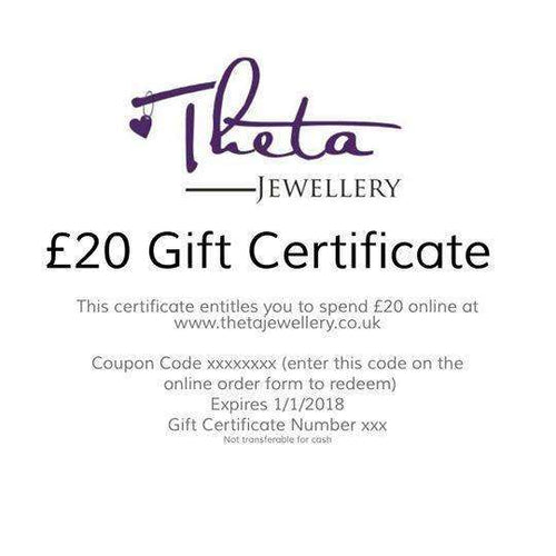 £20 Theta Jewellery Gift Voucher