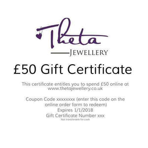 £50 Theta Jewellery Gift Voucher