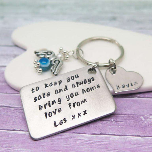 Guardian Angel Keyring