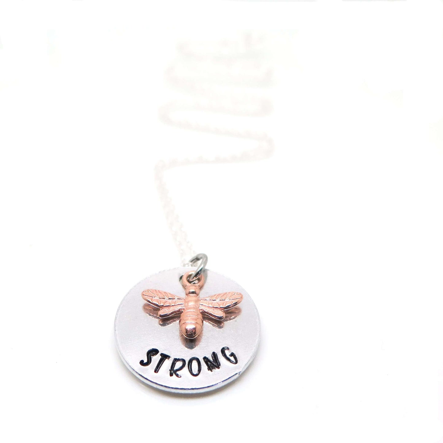 theta_jewellery_Bee Strong Necklace - Gift Idea to Cheer Up a Friend