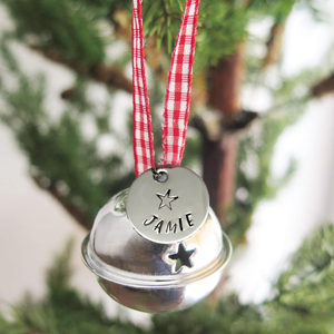 Sleigh Bell Christmas Tree Decoration