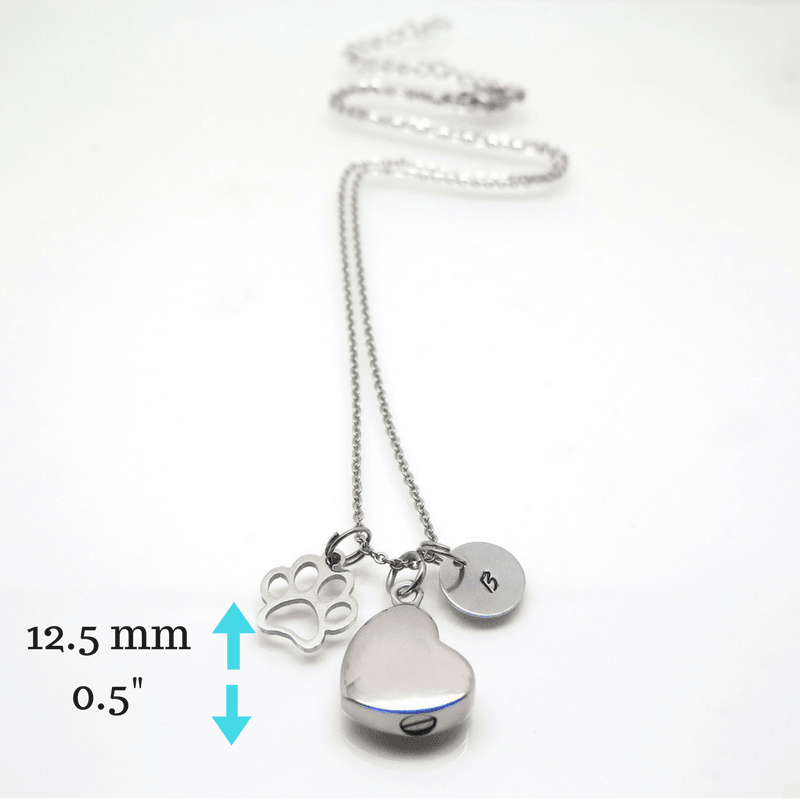 theta_jewellery_Dog Ashes Necklace Cremation Urn Pendant