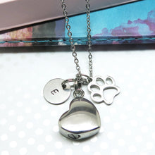 theta_jewellery_Dog Ashes Necklace Cremation Urn Pendant