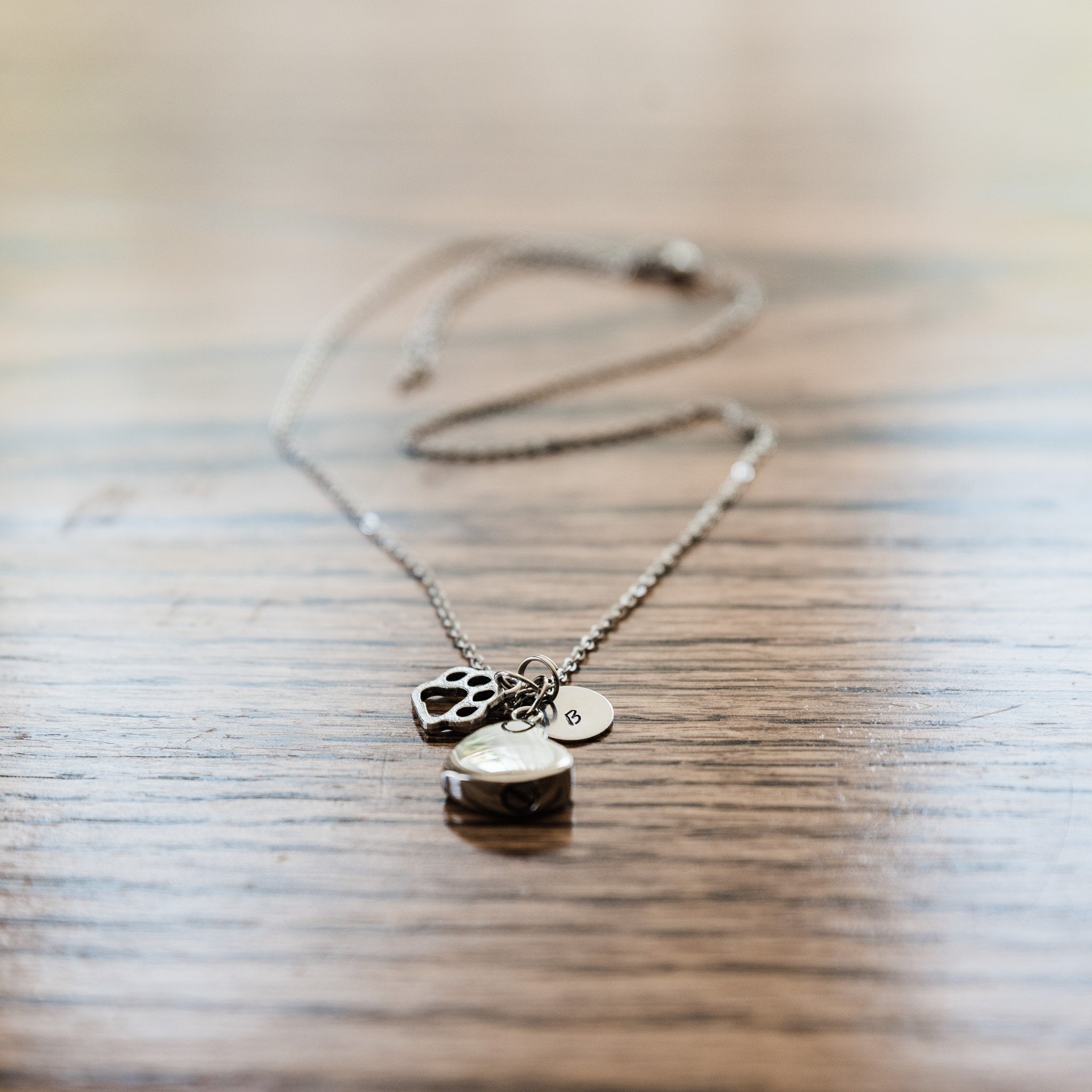 Memorial Ashes Imprint Dog Tag Silver Necklace By Hold upon Heart |  notonthehighstreet.com