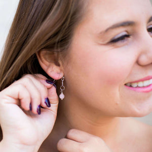theta_jewellery_Gemstone Drop Earrings
