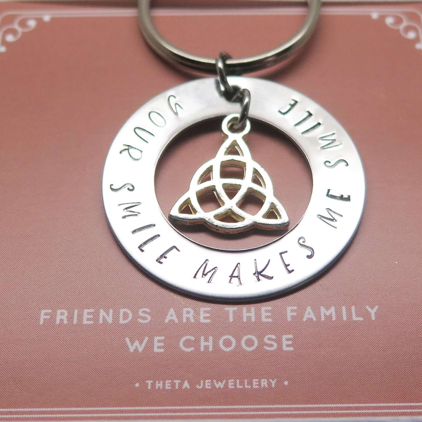 theta_jewellery_Great Gift for a Friend - Friendship Keyring