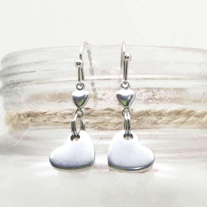 theta_jewellery_Heart Drop Earrings