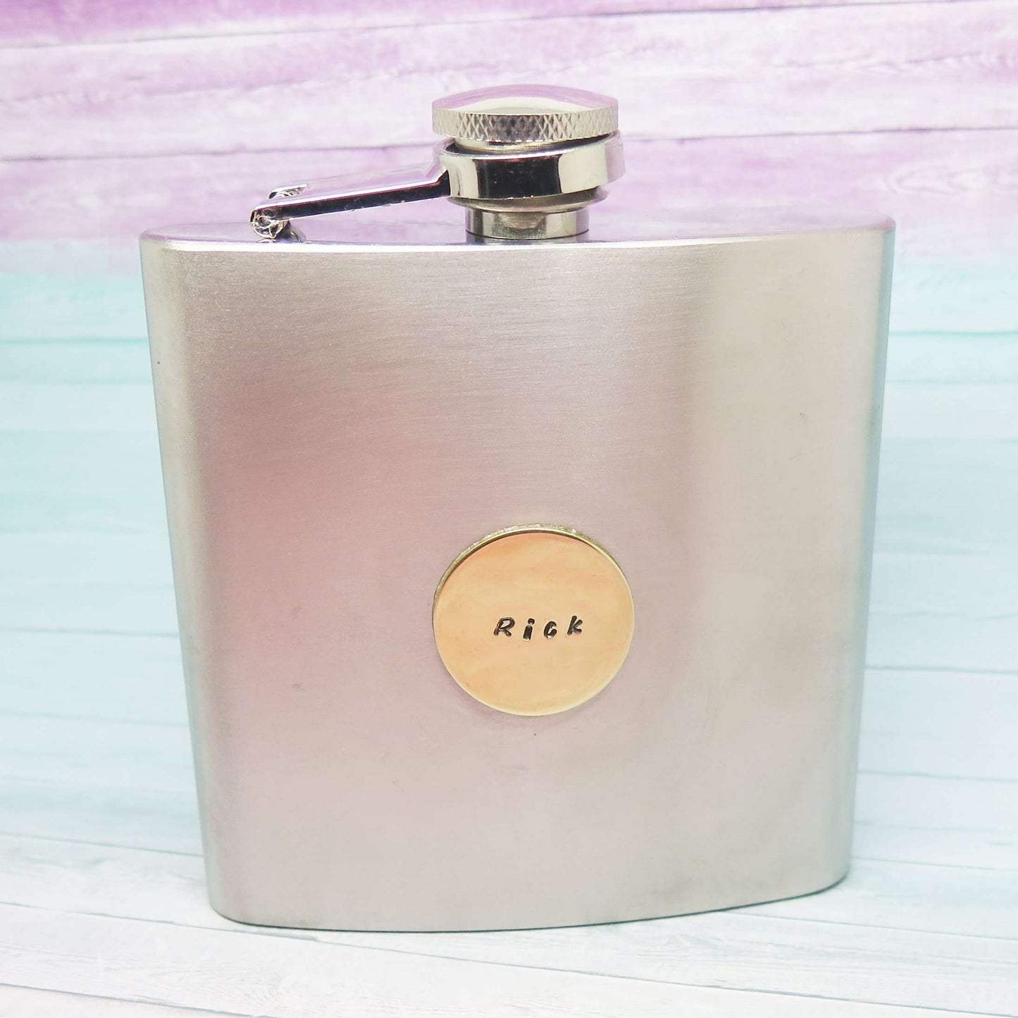Personalised Hip Flask - Gift Idea to Dad from Son
