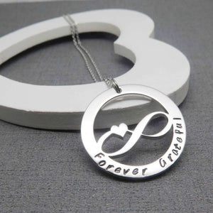Personalised Infinity Necklace