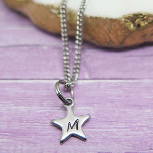theta_jewellery_Initial Star Necklace