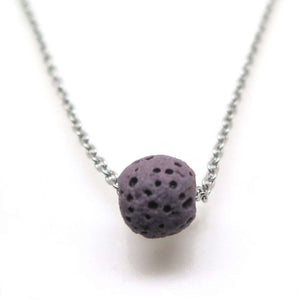 theta_jewellery_Lava Stone Essential Oil Diffuser Necklace