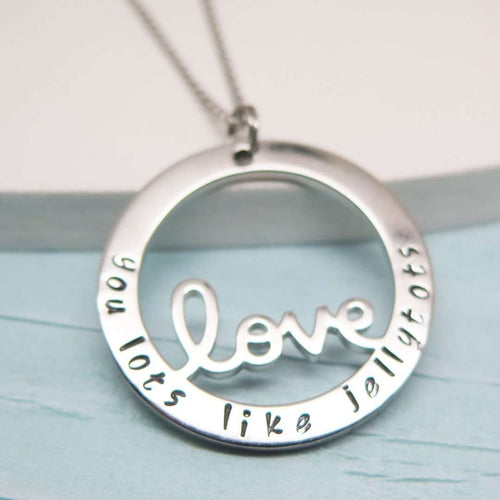 Personalised Love Necklace