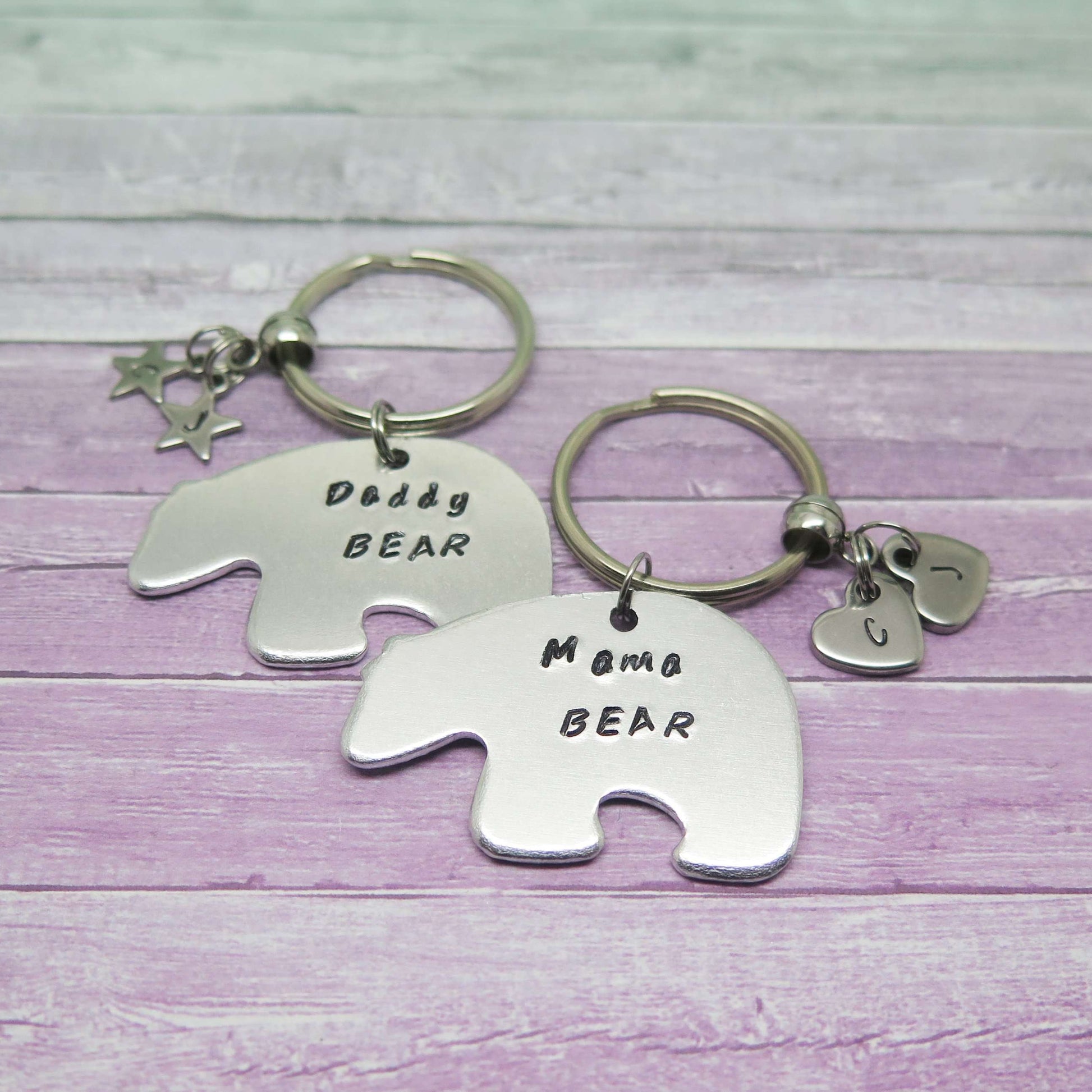 theta_jewellery_Mama & Daddy Bear Keyring Set