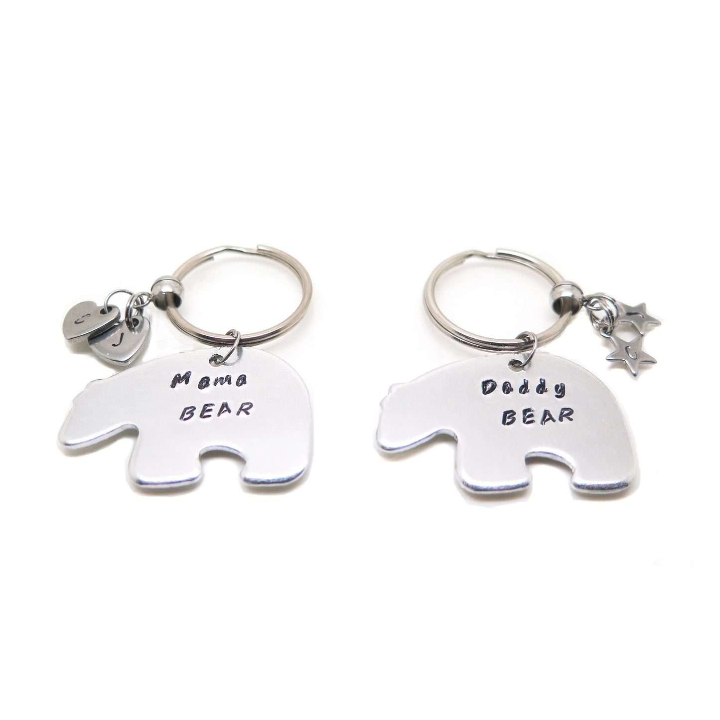 theta_jewellery_Mama & Daddy Bear Keyring Set