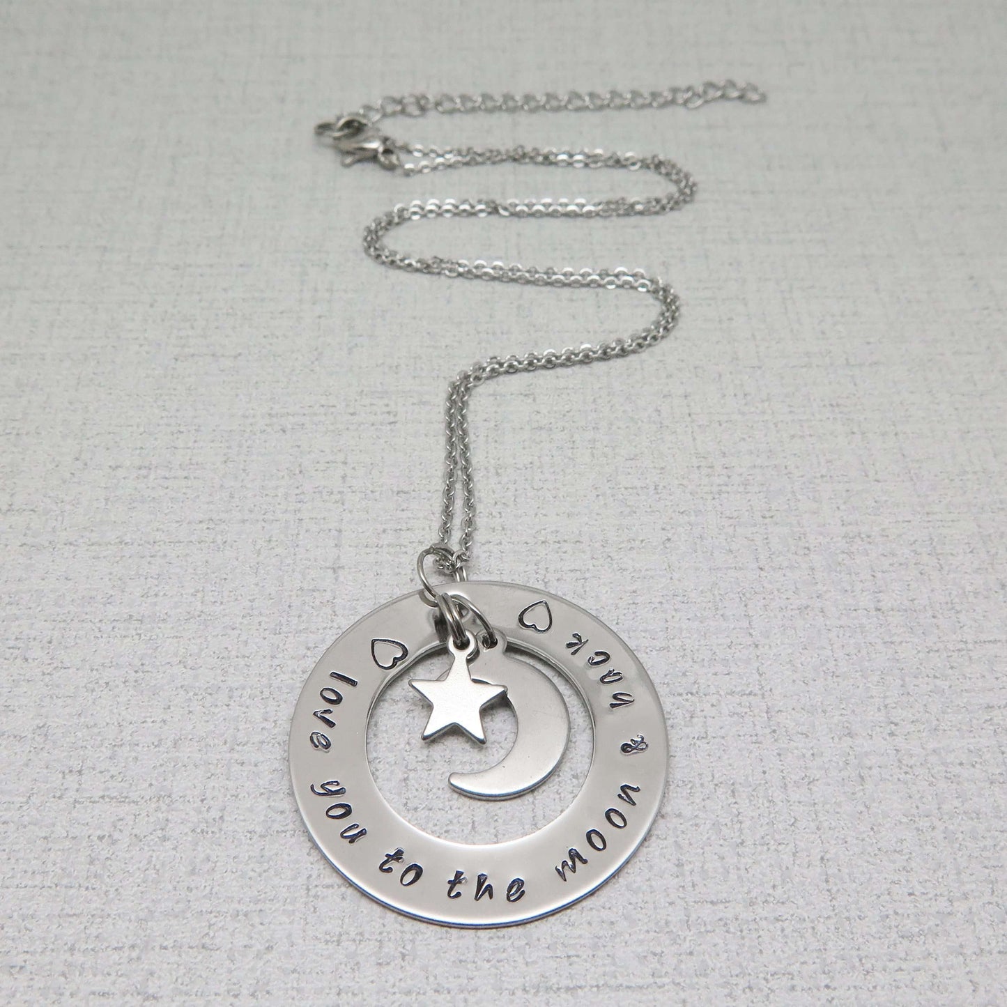 Love You to the Moon and Back Necklace