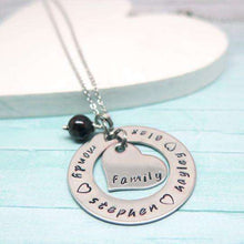 Personalised Mother of the Bride Necklace