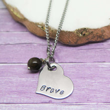 theta_jewellery_Personalised Heart Necklace for Girls