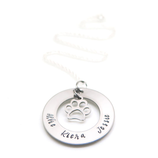 theta_jewellery_Personalised Paw Necklace