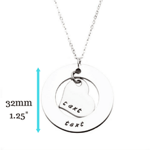 theta_jewellery_Personalised Two Heart Necklace