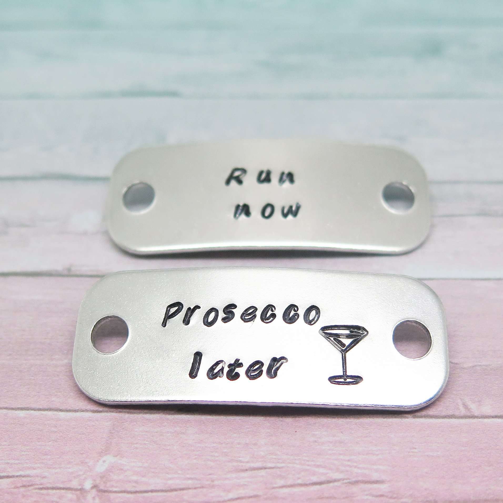 theta_jewellery_Prosecco Lovers Gift - Trainer Tags