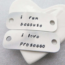 theta_jewellery_Prosecco Lovers Gift - Trainer Tags