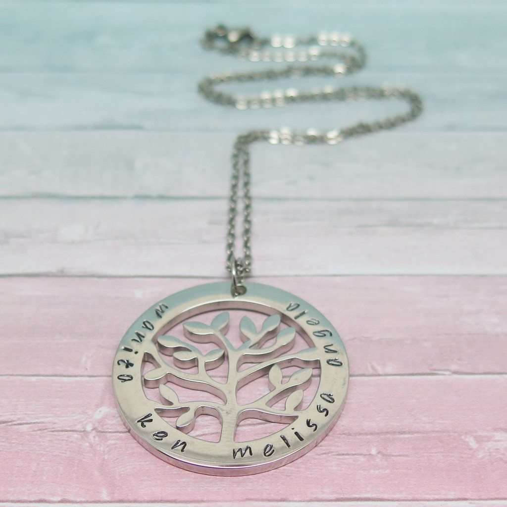 Personalised Tree of Life Necklace