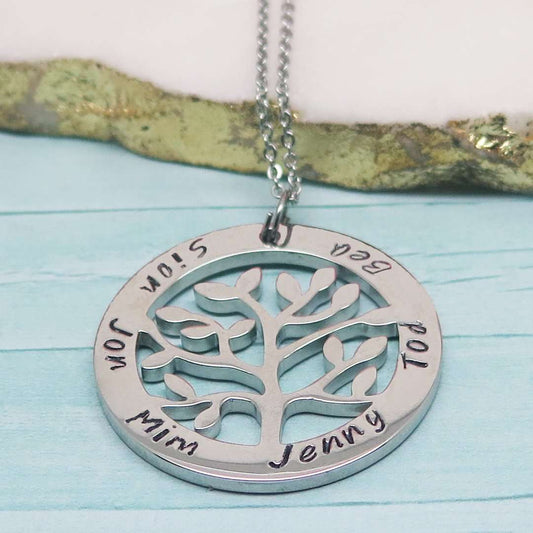 Personalised Tree of Life Necklace