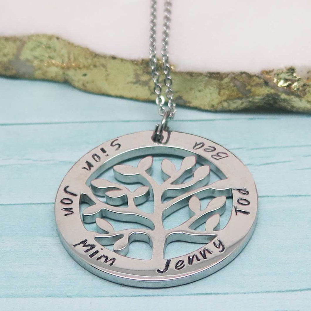 Personalised Tree of Life Necklace