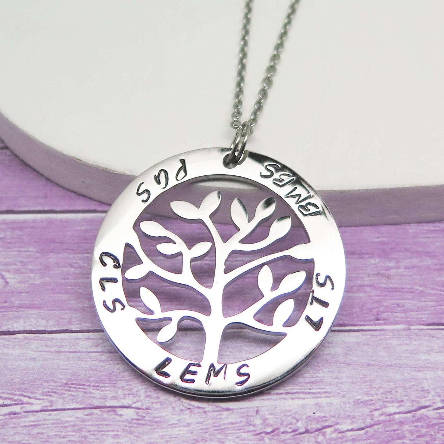 Personalised Tree of Life Necklace