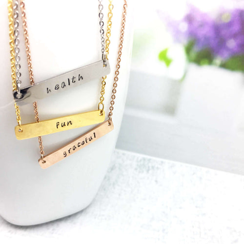 Wish Word Necklace