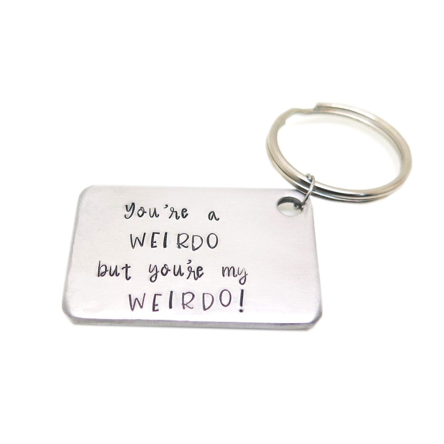 theta_jewellery_You're a WEIRDO, but you're my WEIRDO Keyring